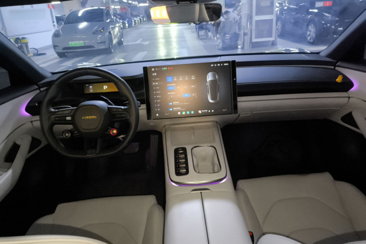 小米汽车 小米SU7 2024款 后驱超长续航高阶智驾Pro版中控内饰12