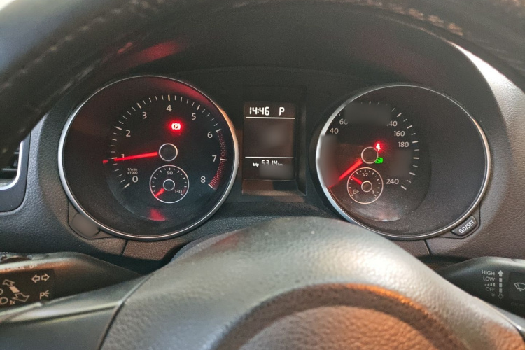 大众 高尔夫 2012款 1.6 自动舒适型局部细节14