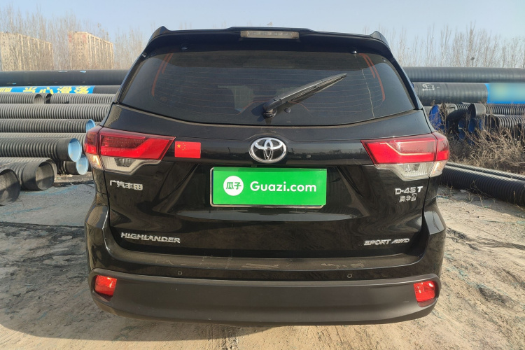 丰田 汉兰达 2021款 2.0T 四驱尊贵版 7座车身外观6