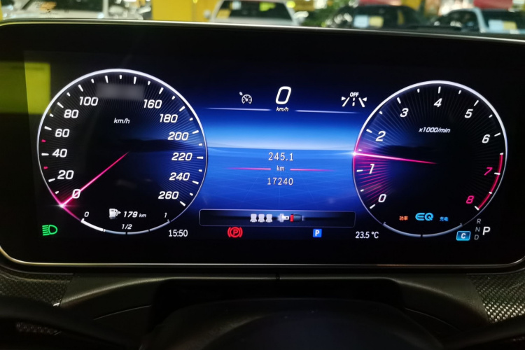 奔驰C级 2022款 改款 C 260 L 运动版局部细节14