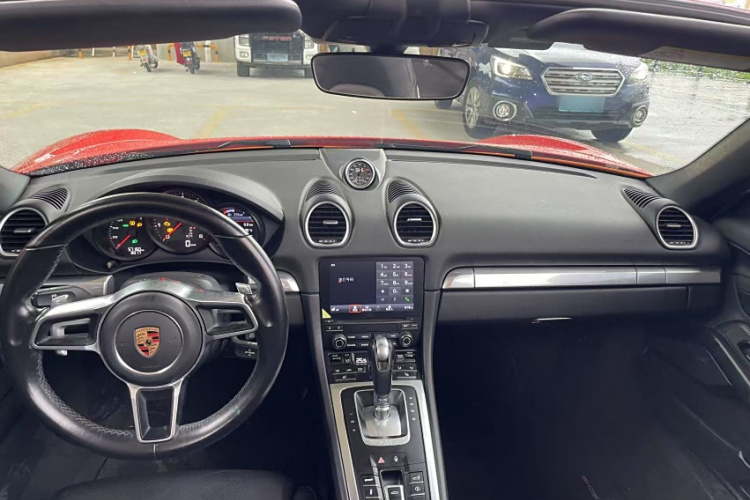保时捷718 2018款 Boxster 2.0T中控内饰7002