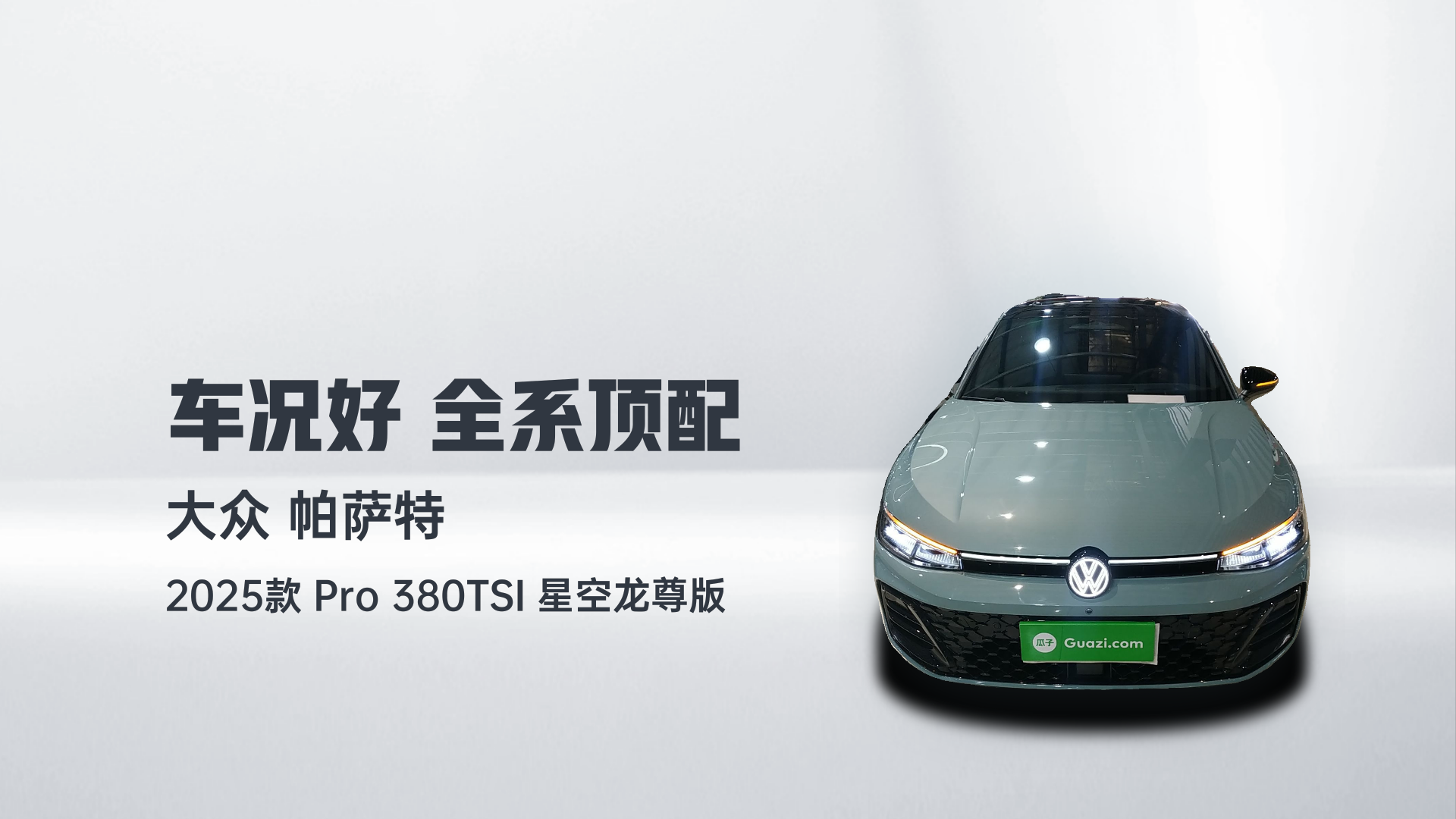 大众 帕萨特 2025款 Pro 380TSI 星空龙尊版解读2