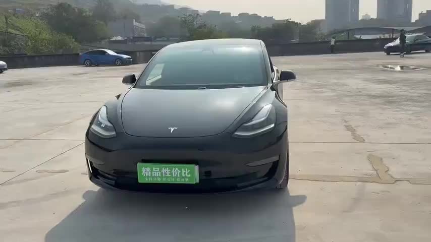 特斯拉 Model 3 2020款 改款 长续航后轮驱动版实拍1