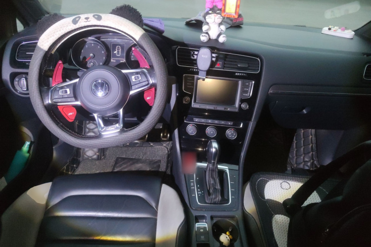 大众 高尔夫 2017款 280TSI 自动R-Line百万辆纪念版中控内饰12