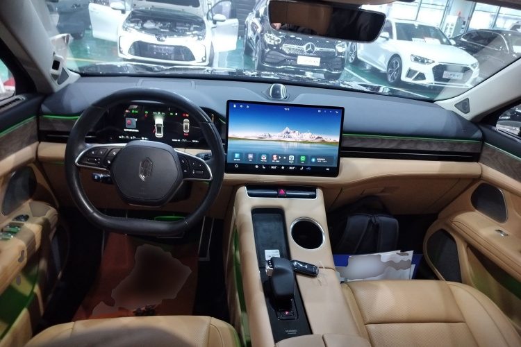 鸿蒙智行 问界M5 2022款 增程四驱至臻版中控内饰12