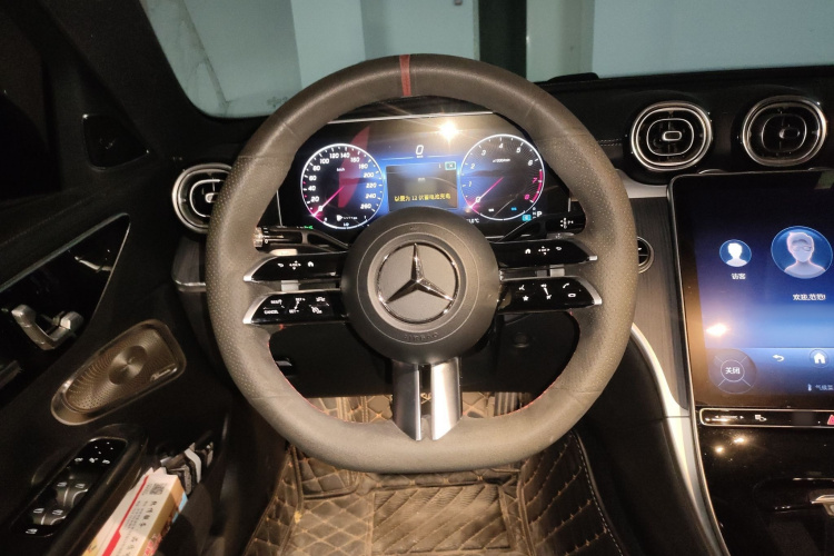 奔驰C级 2023款 C 260 L 皓夜运动版局部细节13