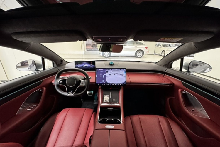 鸿蒙智行 智界S7 2025款 703km Ultra运动版中控内饰7001