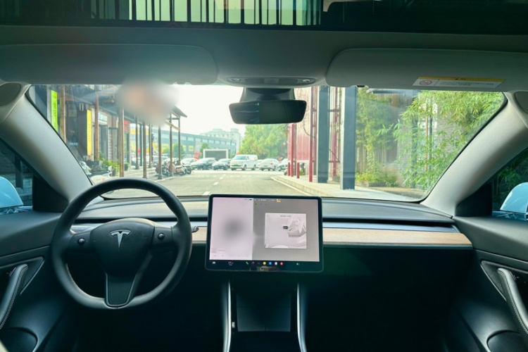 特斯拉 Model 3 2020款 改款 标准续航后驱升级版中控内饰7001