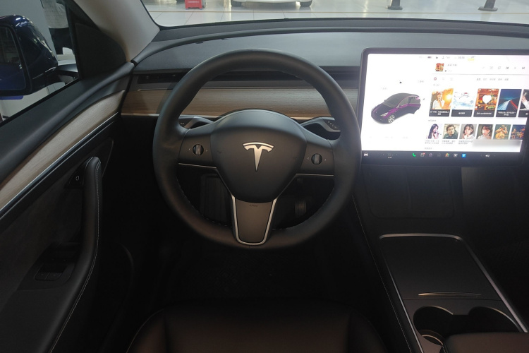 特斯拉 Model Y 2021款 标准续航后驱版中控内饰13