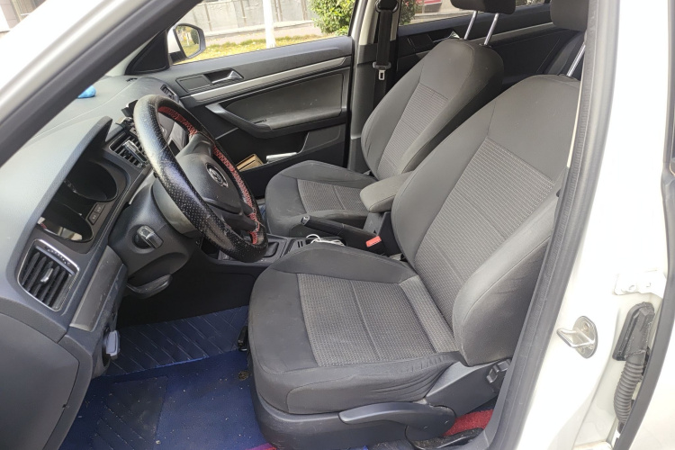 大众 朗逸 2017款 1.6L 自动风尚版中控内饰19