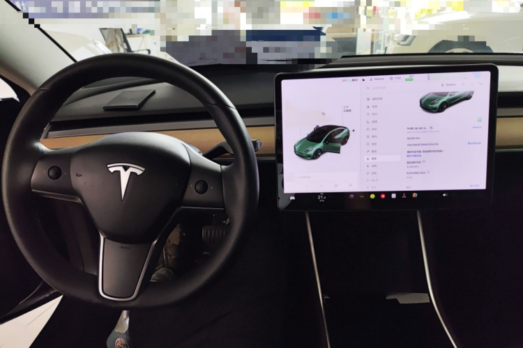 特斯拉 Model 3 2019款 标准续航后驱升级版中控内饰7002