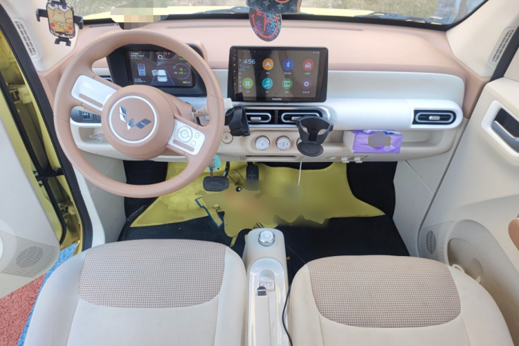 五菱汽车 宏光MINIEV 2024款 第三代 215km 青春版中控内饰12