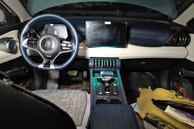 比亚迪 元PLUS 2022款 510KM 旗舰型中控内饰7002