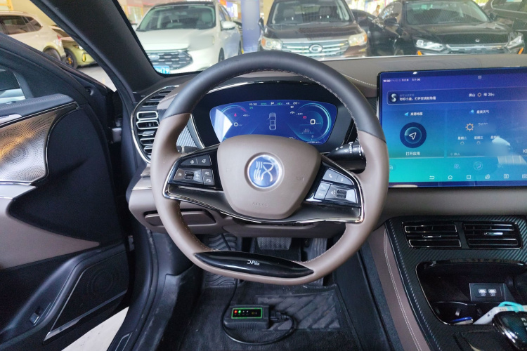 比亚迪 汉 2020款 DM 四驱性能版豪华型中控内饰13