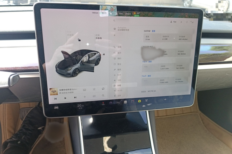特斯拉 Model 3(进口) 2019款 长续航后驱版局部细节16