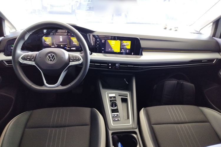 大众 高尔夫 2023款 改款 280TSI DSG Pro中控内饰12