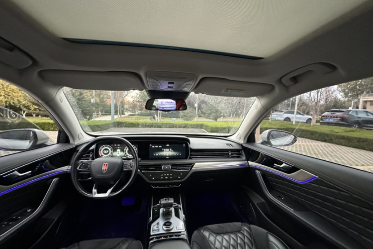 红旗HS5 2019款 2.0T 智联旗享四驱版局部细节14