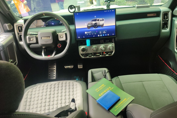 奇瑞iCAR V23 2026款 V23S 501四驱巅峰性能版中控内饰12