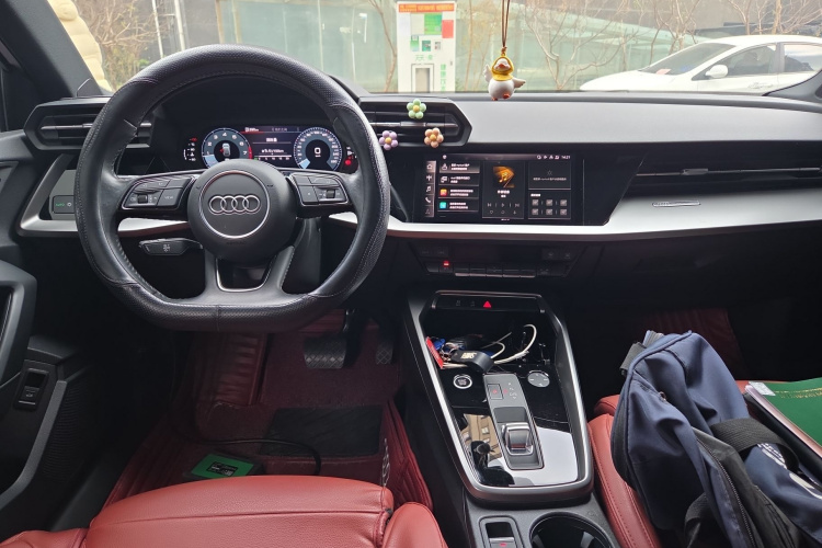 奥迪A3 2021款 Sportback 35 TFSI 进取运动型中控内饰12