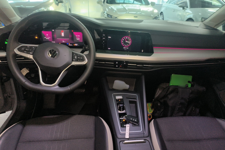 大众 高尔夫 2023款 改款 280TSI DSG Pro中控内饰12