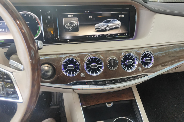 奔驰S级 2014款 S 400 L HYBRID局部细节16