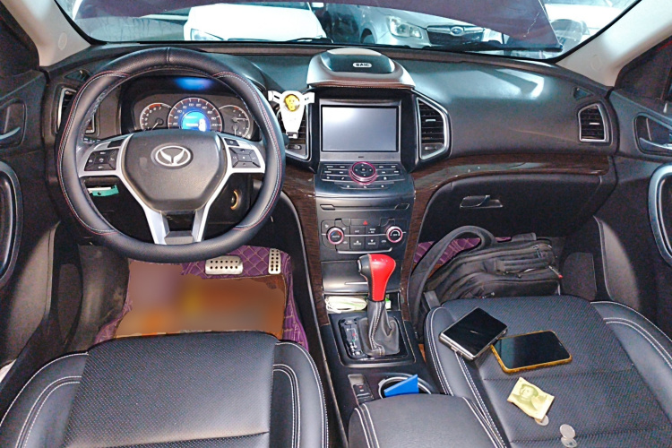 北汽幻速S6 2017款 1.5T CVT畅享型中控内饰7002