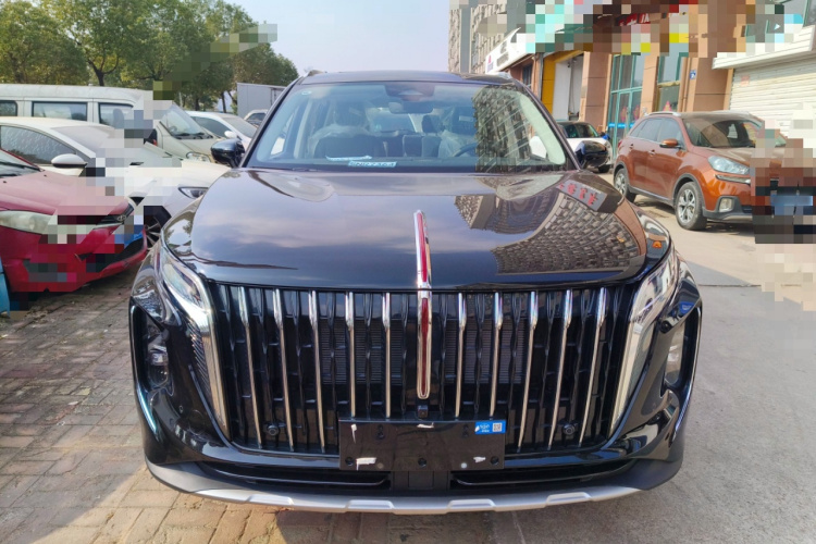 红旗HS7 PHEV 2025款 2.0T PHEV 四驱200万辆纪念版 6座车身外观2