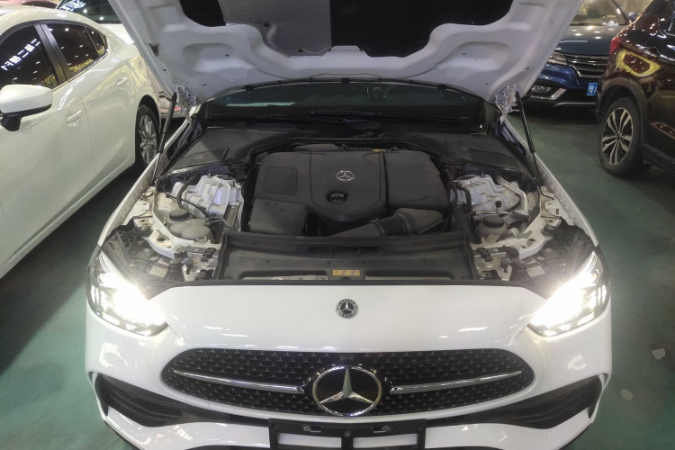 奔驰C级 2024款 C 260 L 皓夜运动版局部细节24