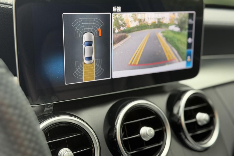 奔驰C级 2021款 C 200 L 时尚型运动版中控内饰7009