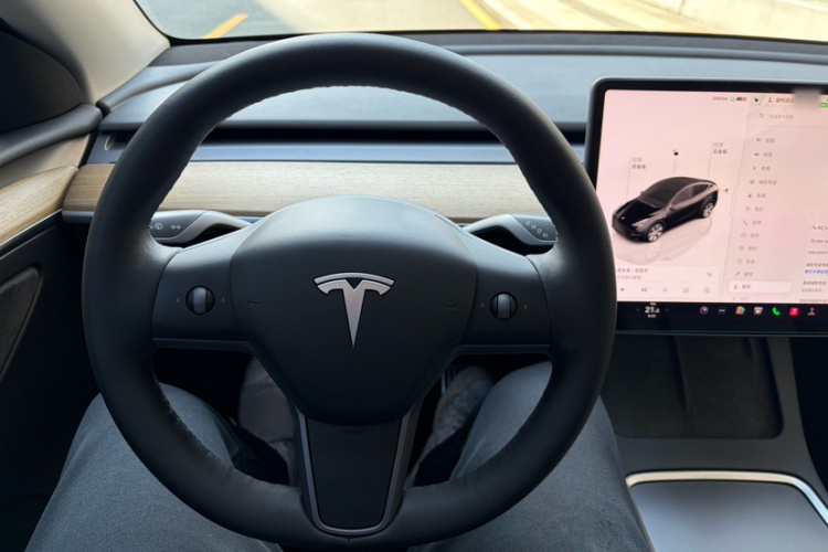 特斯拉 Model Y 2022款 后轮驱动版中控内饰7001