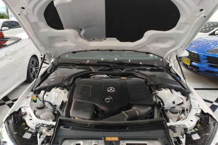 奔驰C级新能源 2024款 改款二 C 350 eL机舱底盘24