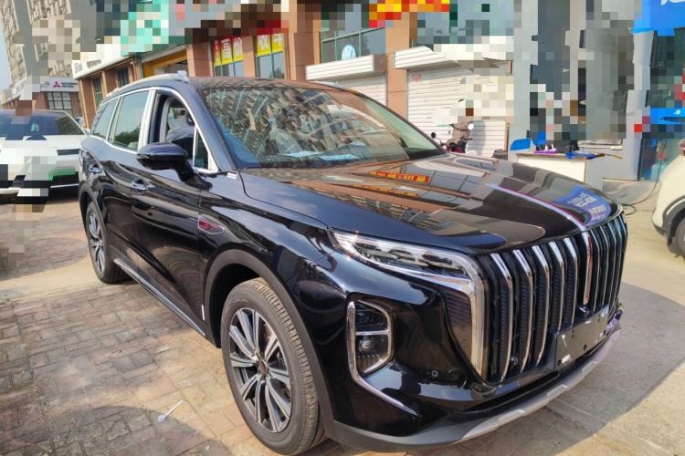 红旗HS7 PHEV 2025款 2.0T PHEV 四驱200万辆纪念版 6座车身外观3