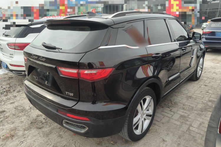 众泰T700 2017款 1.8T 双离合尊贵型车身外观7