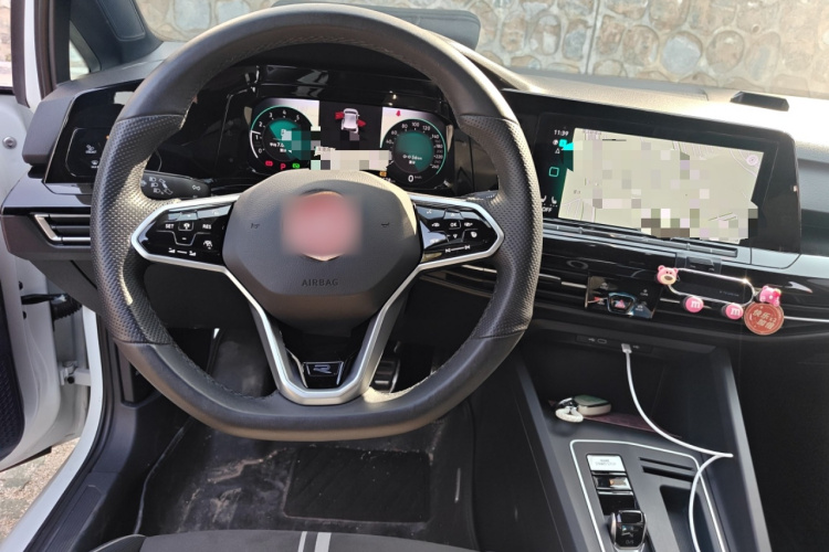 大众 高尔夫 2023款 改款 280TSI DSG R-Line中控内饰13