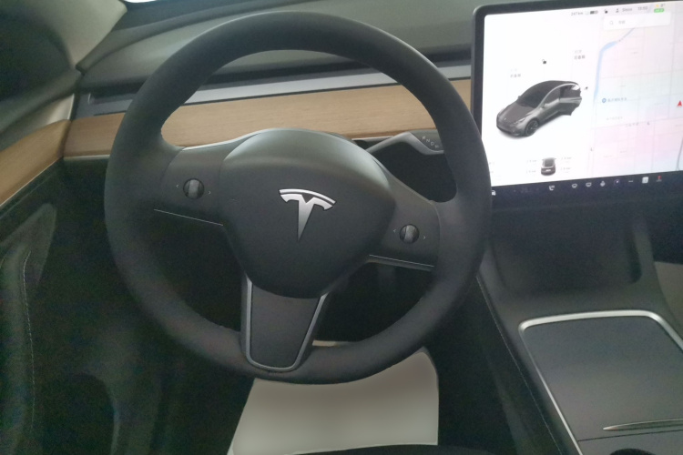 特斯拉 Model Y 2021款 长续航全轮驱动版 3D7中控内饰13