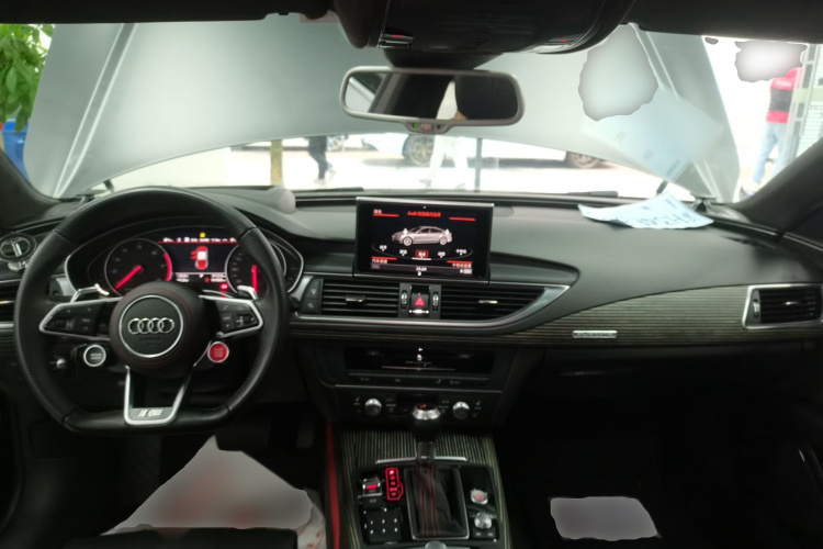 奥迪A7 2017款 50 TFSI quattro 动感型中控内饰12