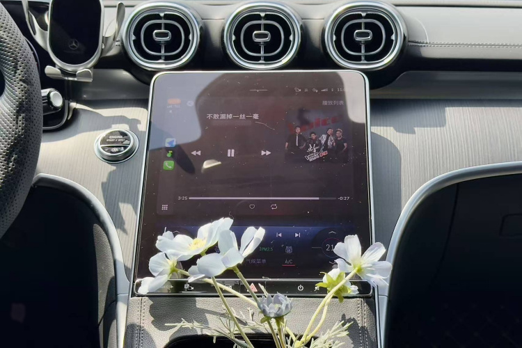 奔驰C级 2024款 C 260 L 皓夜运动版局部细节16