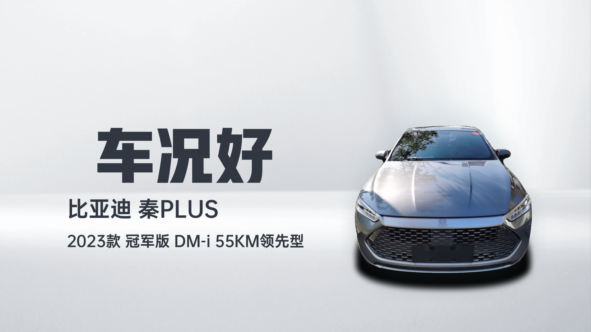 比亚迪 秦PLUS 2023款 冠军版 DM-i 55KM领先型解读2