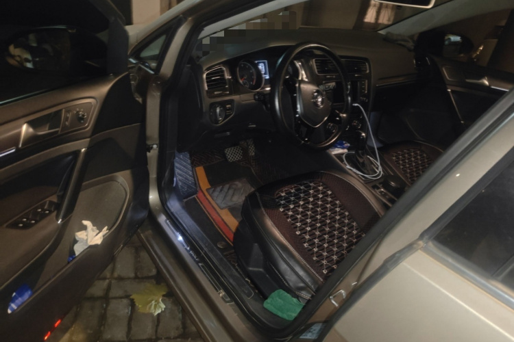 大众 高尔夫 2017款 1.6L 自动舒适百万辆纪念版中控内饰20