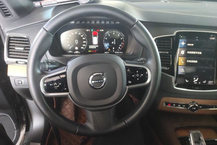 沃尔沃XC90 2021款 B6 智逸豪华版 7座中控内饰13