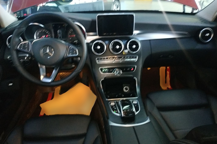 奔驰C级 2018款 C 200 L 运动版 成就特别版中控内饰7002
