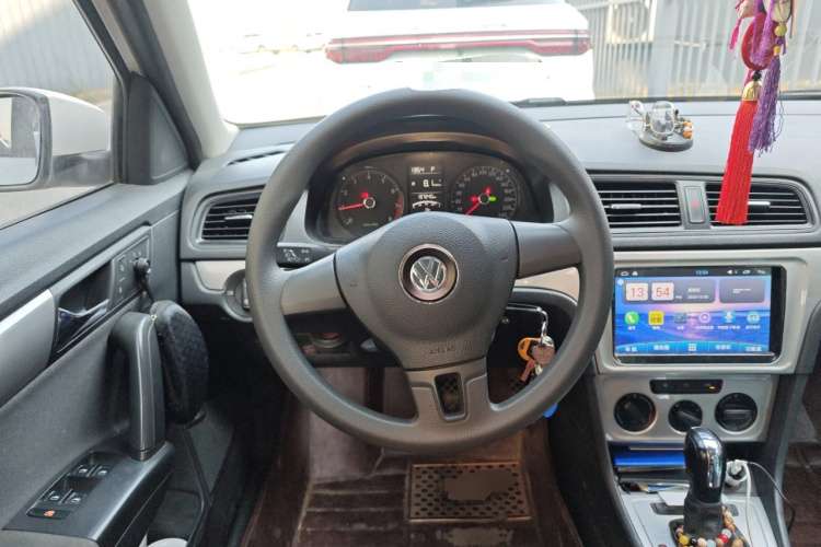 大众 朗逸 2015款 1.6L 自动风尚版中控内饰13