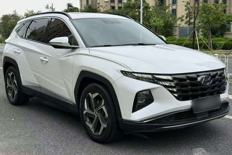 现代 2021款 途胜L 1.5T DCT LUX尊贵版车身外观6001