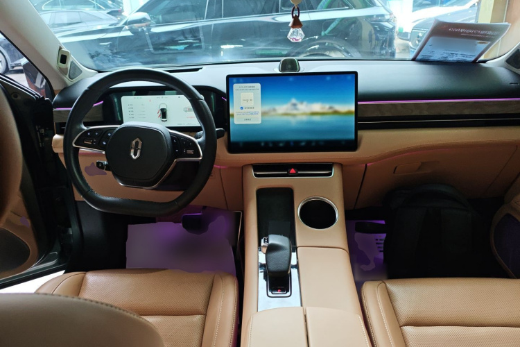 鸿蒙智行 问界M5 2022款 增程四驱性能版中控内饰12