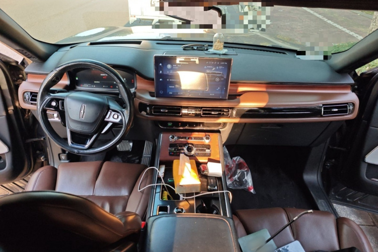 林肯 飞行家 2021款 3.0T V6 四驱行政版中控内饰7002