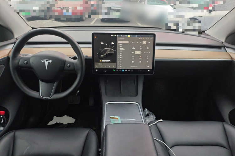 特斯拉 Model Y 2021款 标准续航后驱版中控内饰12