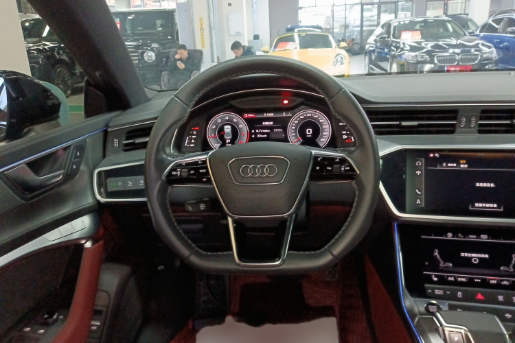 奥迪A7L 2024款 45 TFSI quattro S-line 黑武士版局部细节13