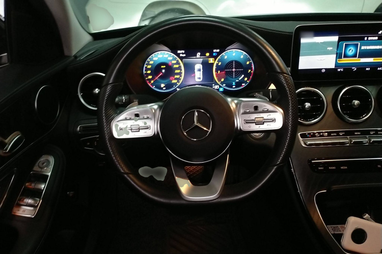 奔驰C级 2020款 C 200 L 时尚型运动版中控内饰13