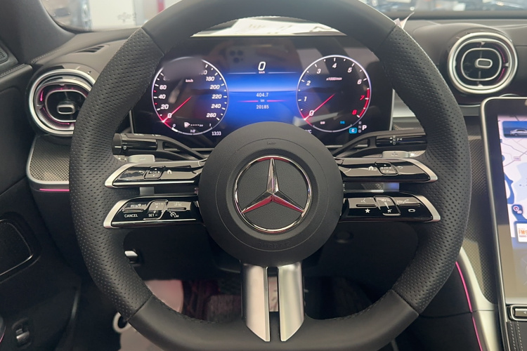 奔驰C级 2024款 改款 C 260 L 运动版局部细节13