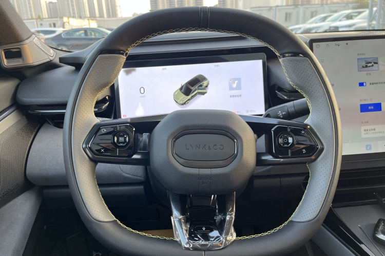 领克08 EM-P 2025款 245km 超长续航Halo中控内饰7003